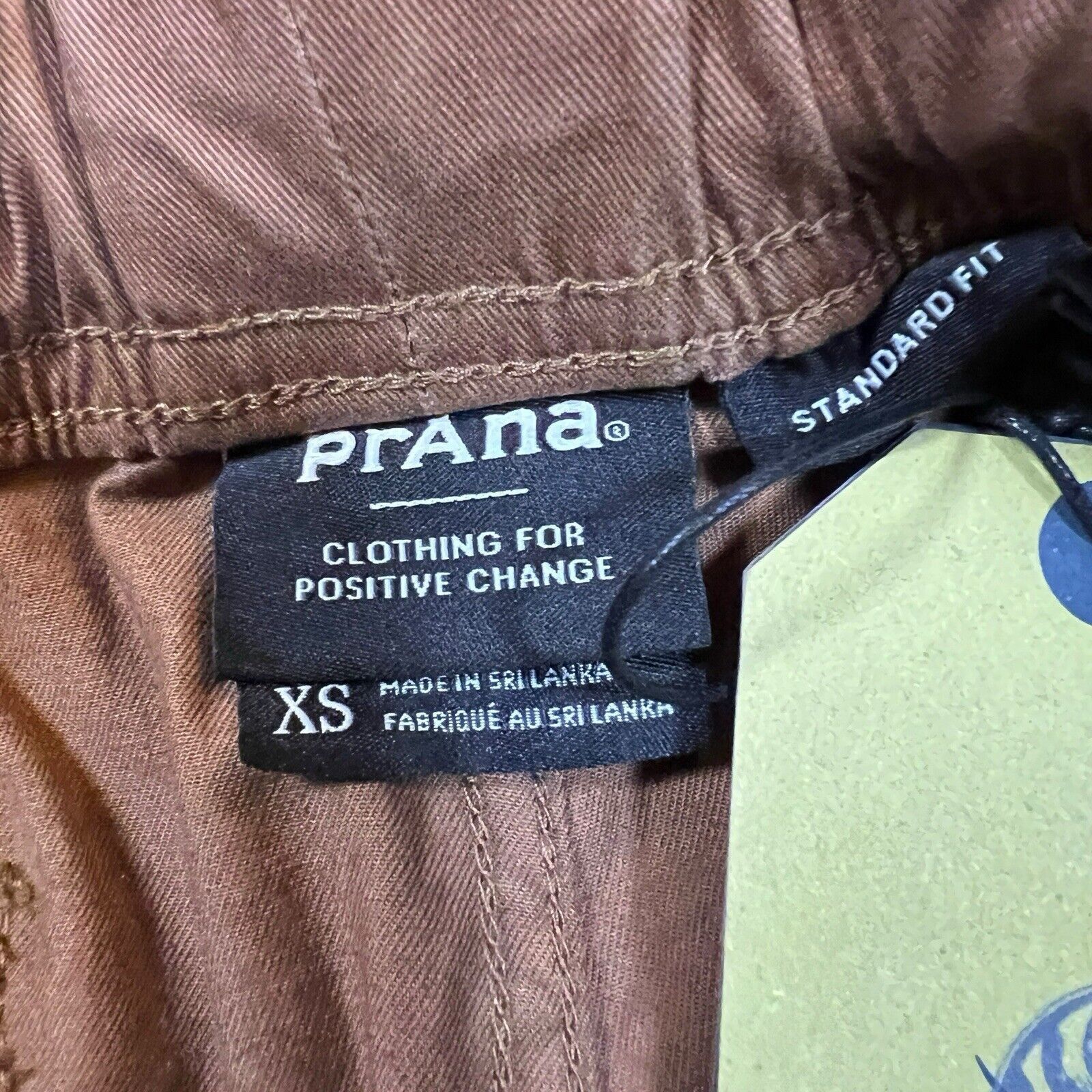 Prana prAna Mojave Pants Mens Sepia Brown Tapered Leg belt Size XS Size US 26 / EU 42 - 3 Thumbnail
