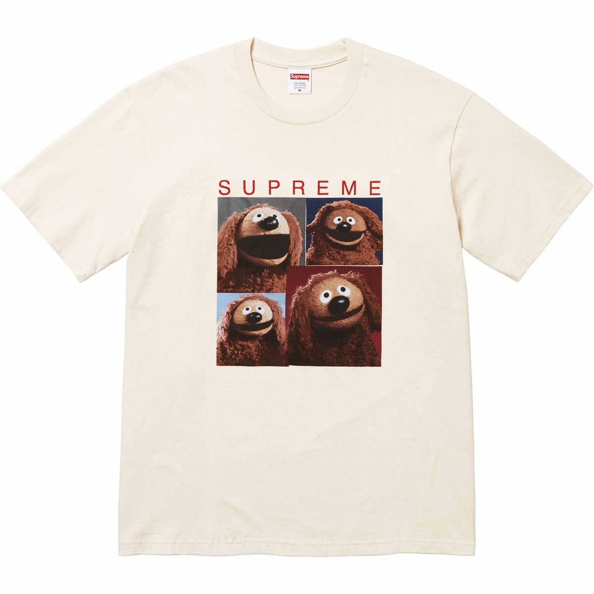 Supreme SUPREME ROWLF TEE - NATURAL (XL) Size US XL / EU 56 / 4 - 4 Thumbnail