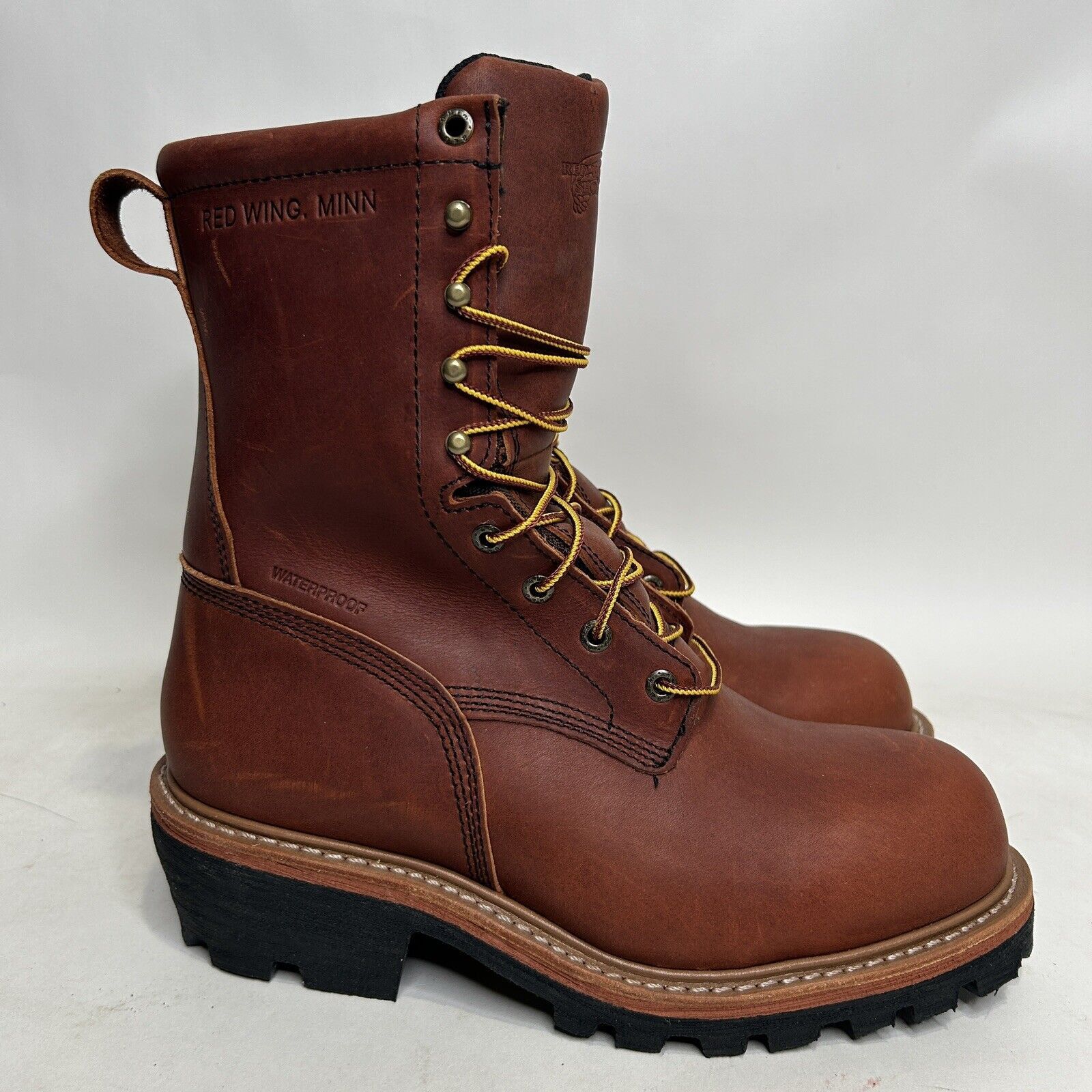 Red Wing Red Wing 217 Waterproof Logger Boots Soft Toe 2024 Size US 8 / EU 41 - 4 Thumbnail