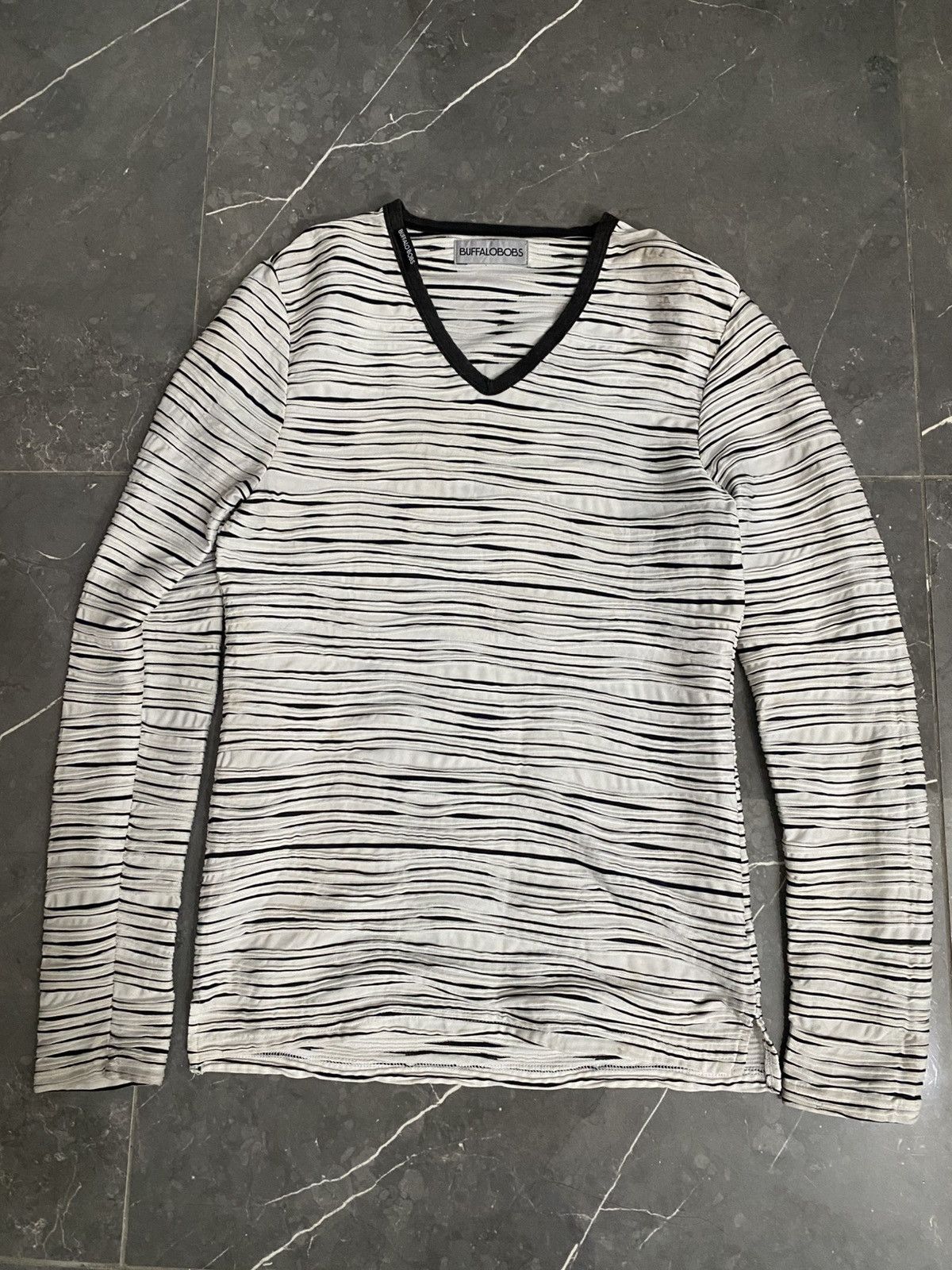 BUFFALO BOBS Buffalo Bobs Waffle Stripe Archived Longsleeve Size US M / EU 48-50 / 2 - 1 Thumbnail