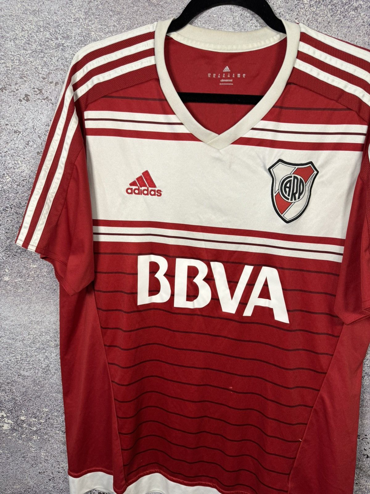 Adidas × Vintage Vintage River Plate 2016/17 Away Adidas Soccer Jersey Size US XL / EU 56 / 4 - 4 Thumbnail