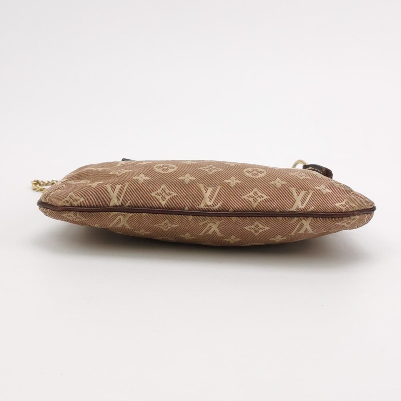 Louis Vuitton Louis Vuitton (LV) Cowhide Canvas Monochrome Zipper Handbag Size ONE SIZE - 2 Thumbnail
