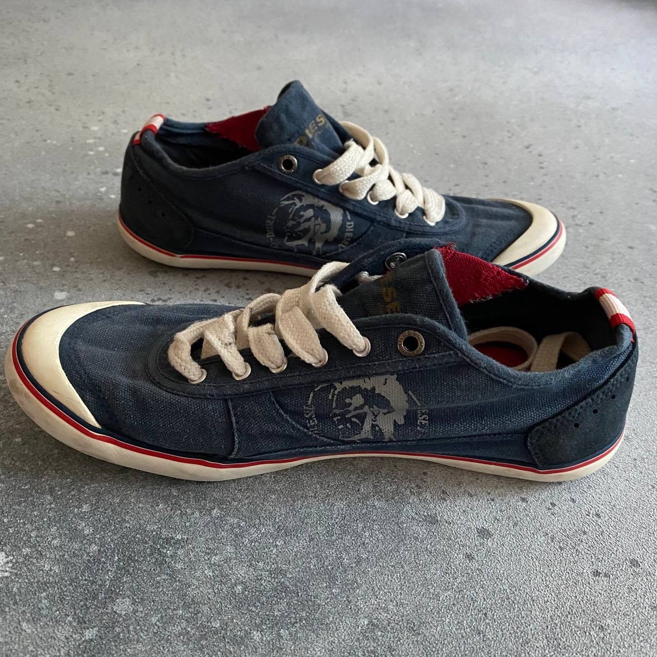 Diesel Diesel Vintage Punk Logo Unisex Sneakers Size US 9.5 / IT 39.5 - 3 Thumbnail