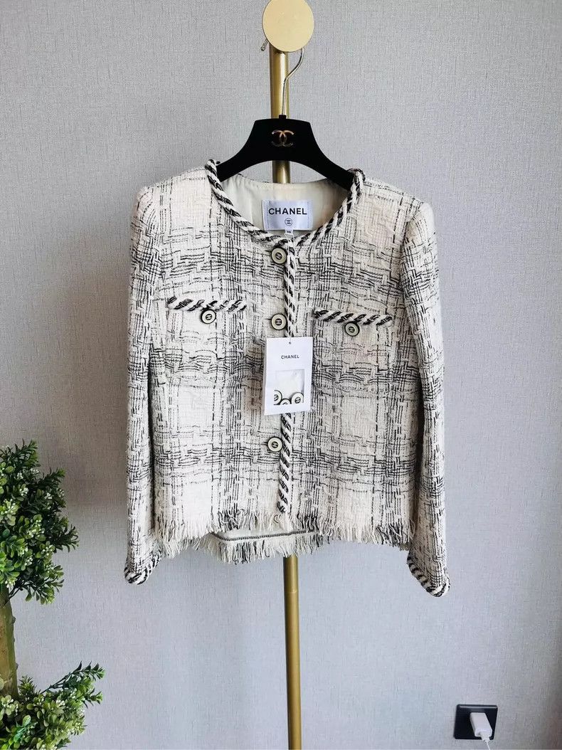 Chanel Chanel 2018 Waterfall Fringe Jacket - dmc Size US M / EU 48-50 / 2 - 1 Thumbnail