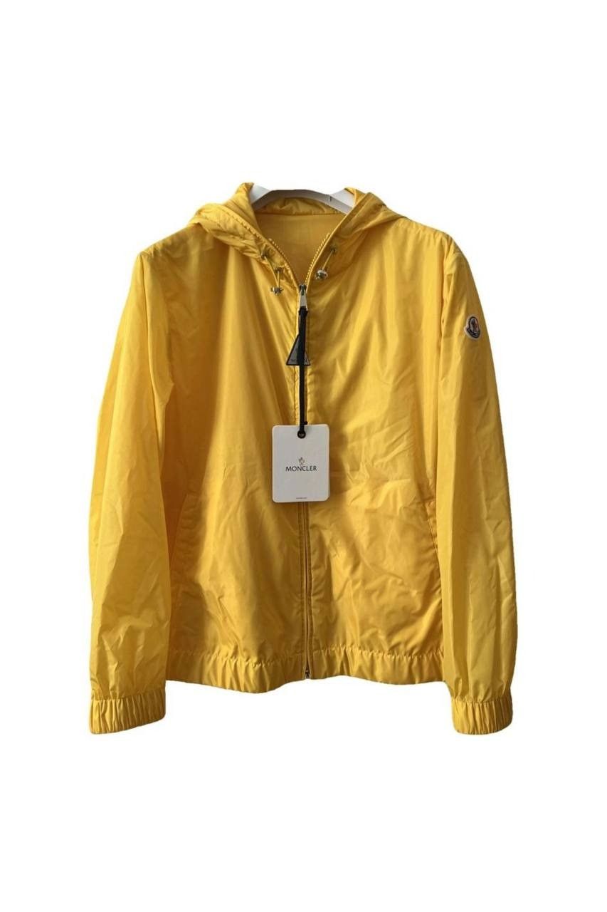 Moncler o1B3y1r0526 Cecile Windbreaker Jacket in Yellow Size XS / US 0-2 / IT 36-38 - 1 Thumbnail