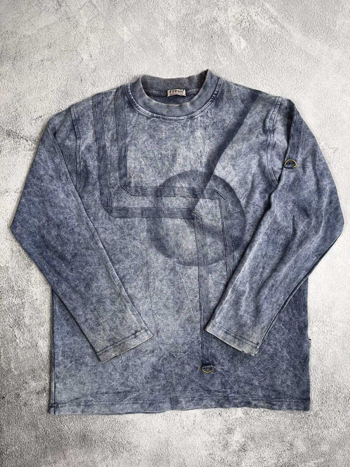 Vintage Y2K Japanese all over bondage sweatshirt 00s style