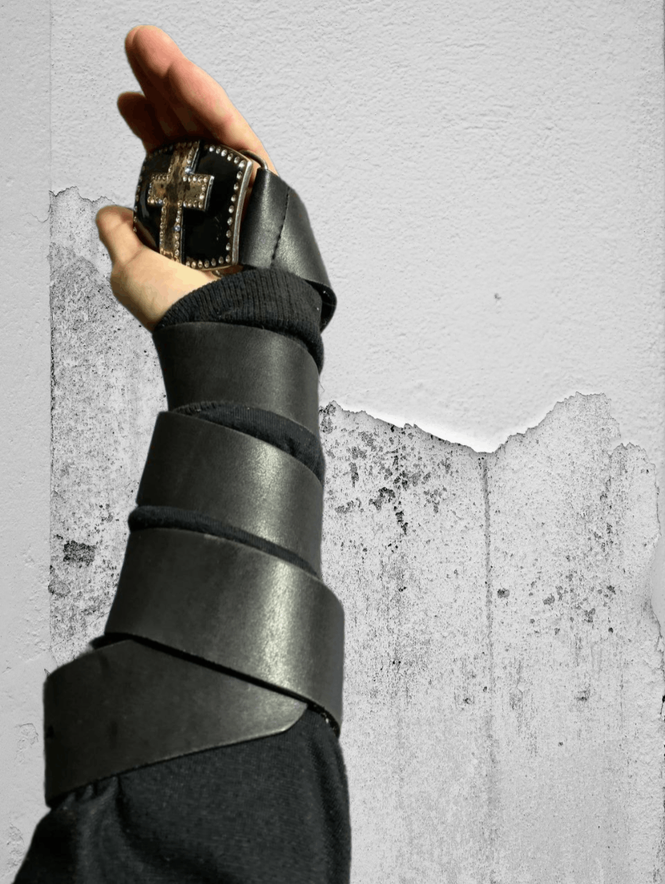 Vintage AVANT-GARDE LEATHER BELT RARE Size ONE SIZE - 1 Thumbnail