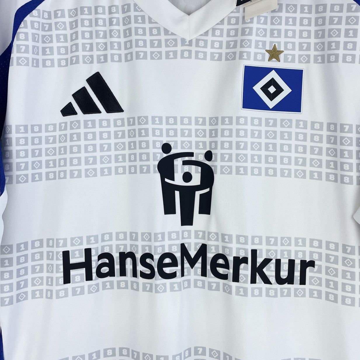 Adidas Hamburg SV Immanuel Pherai Home Adidas Jersey Men 2024/2025 Size US XL / EU 56 / 4 - 3 Thumbnail