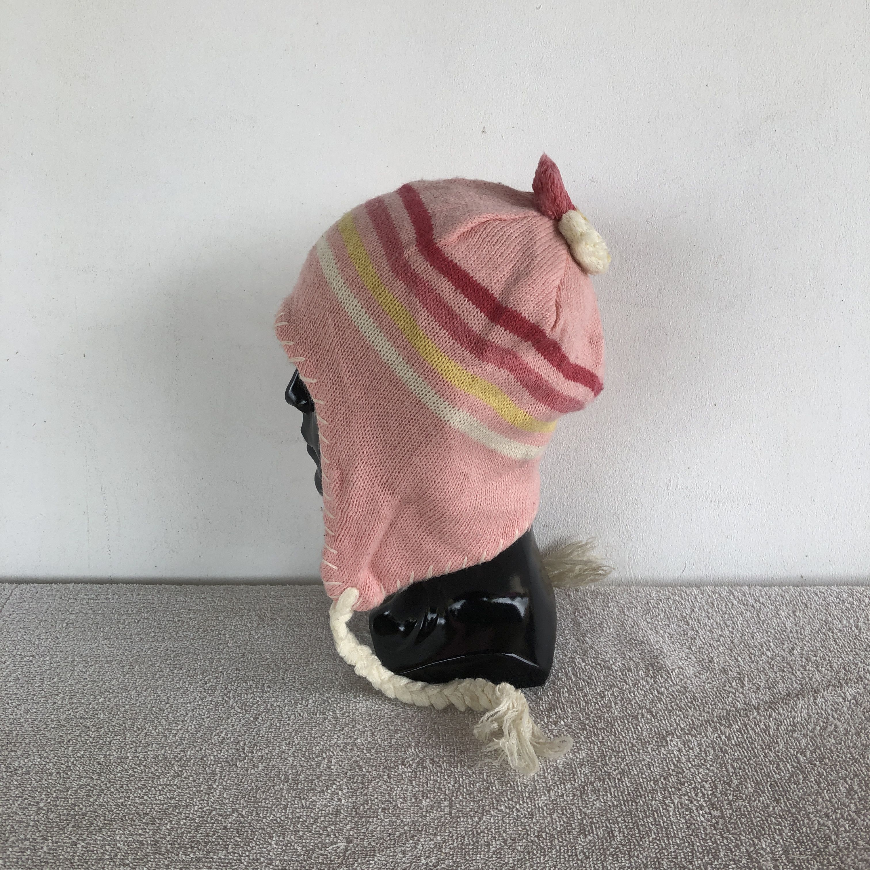 Japanese Brand Vintage 90s Hush Hush Earflap Beanie Snow Caps Hats Size ONE SIZE - 4 Thumbnail