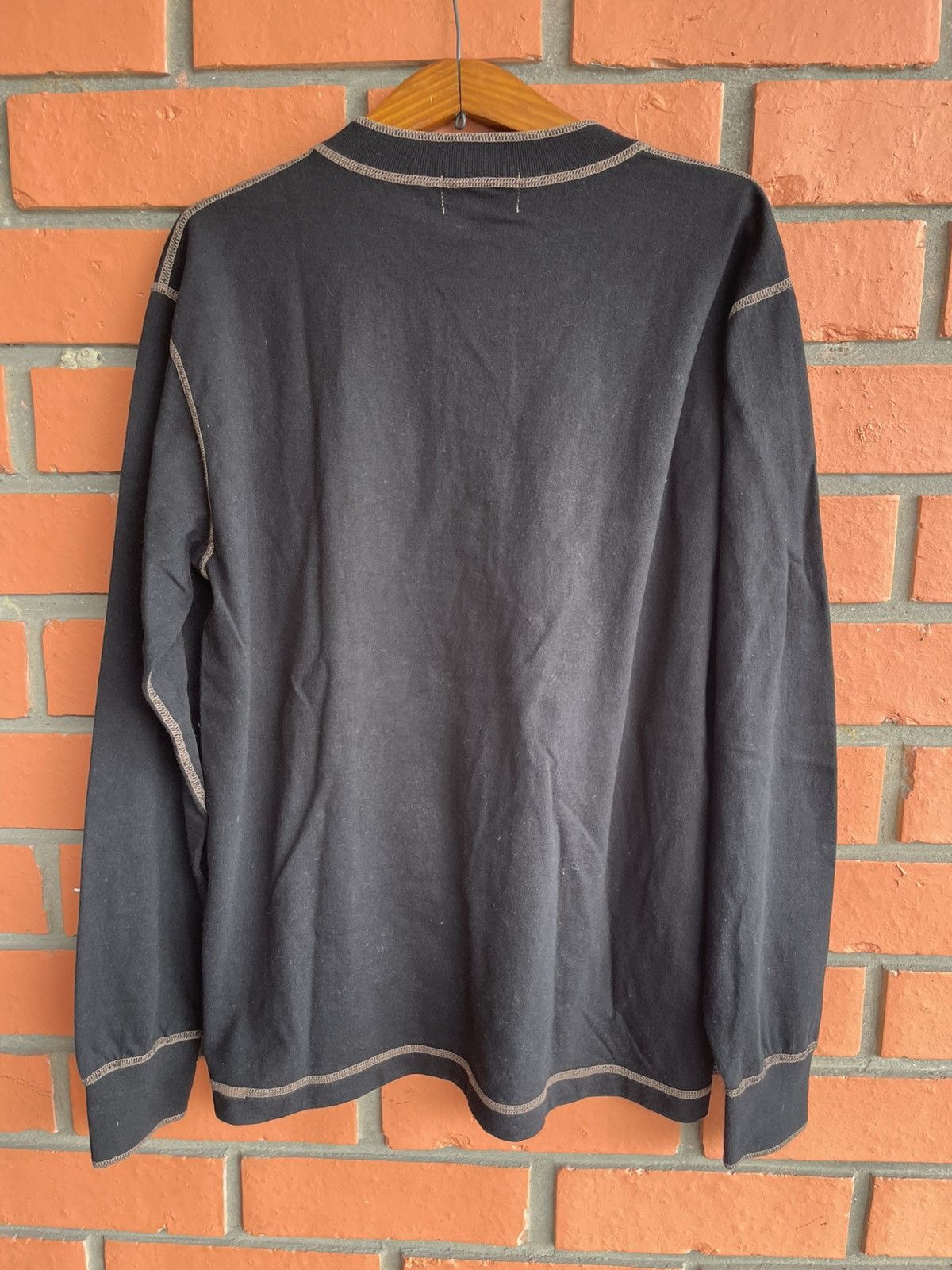 Buzz Rickson's BUZZ RICKSON'S BR79192 SLUB YARN HENLEY NECK LONG SLEEVE S Size US S / EU 44-46 / 1 - 11 Thumbnail