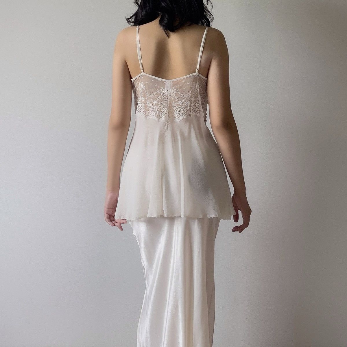 Victoria's Secret Victoria’s Secret Ivory Silk Chiffon Camisole (M) Size M / US 6-8 / IT 42-44 - 8 Thumbnail