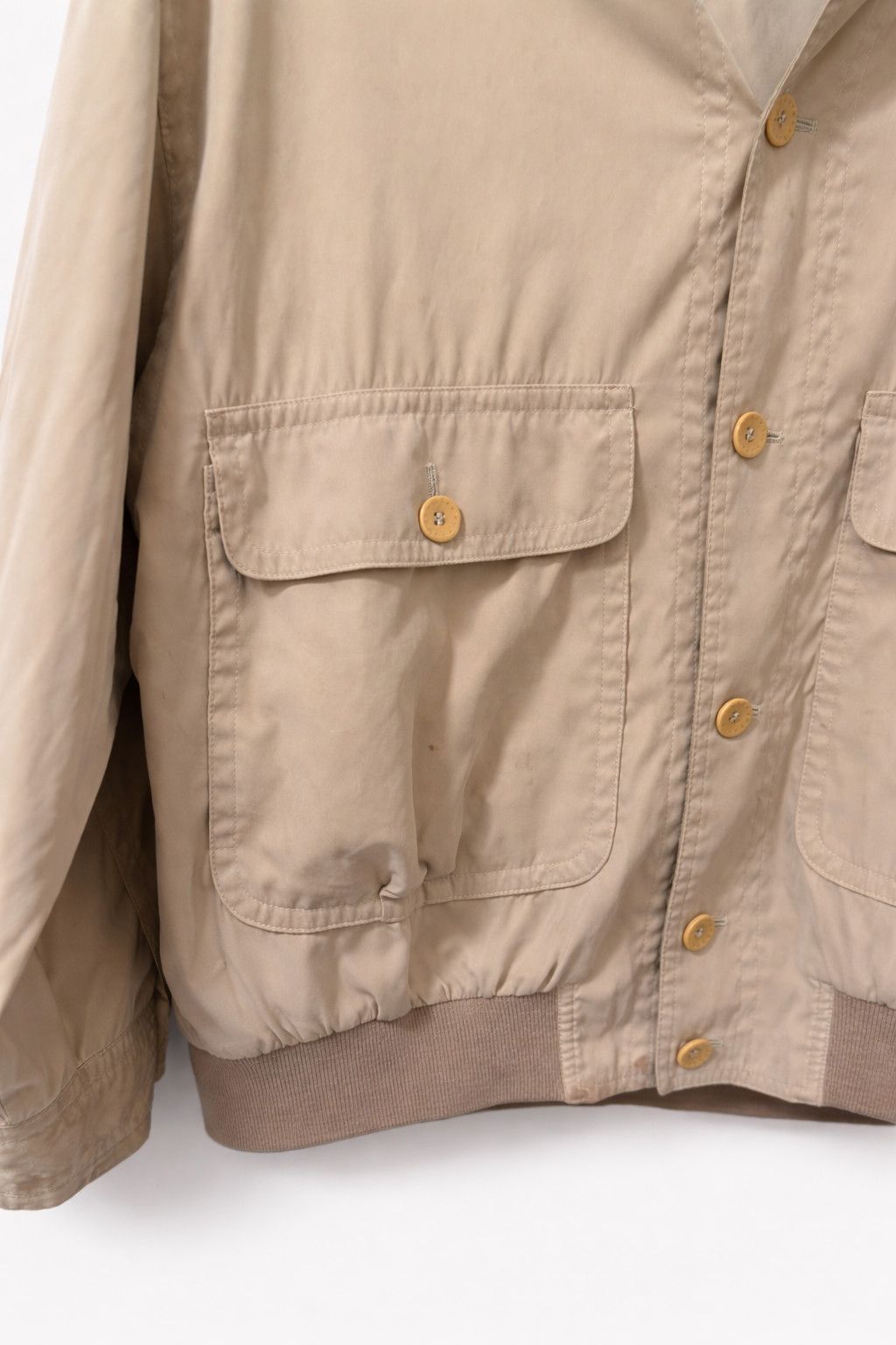 Schneiders Schneiders Salzburg Real Vintage Beige Bomber Jacket L Size US L / EU 52-54 / 3 - 4 Thumbnail