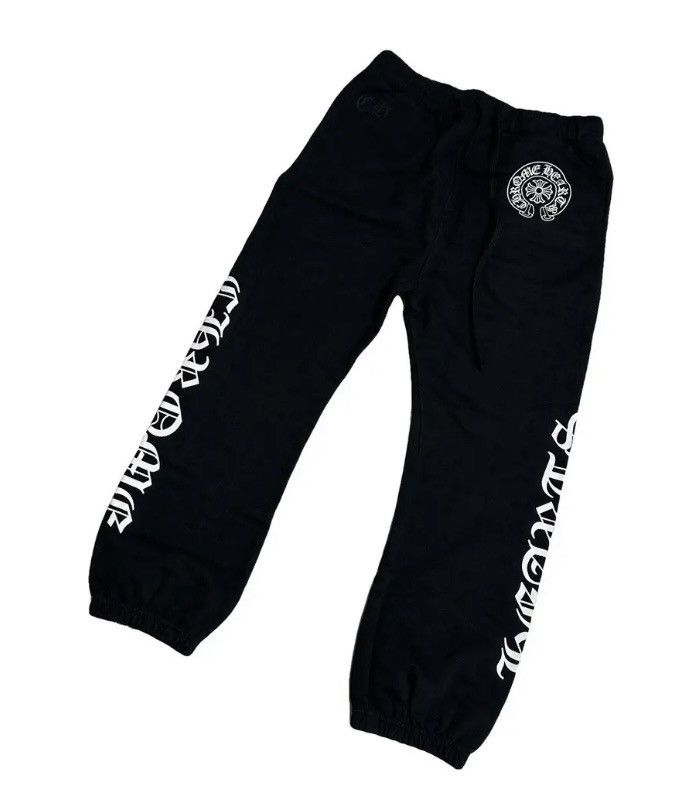 Chrome Hearts Chrome Hearts Horse Shoe Logo Sweatpants Size US 31 - 1 Thumbnail