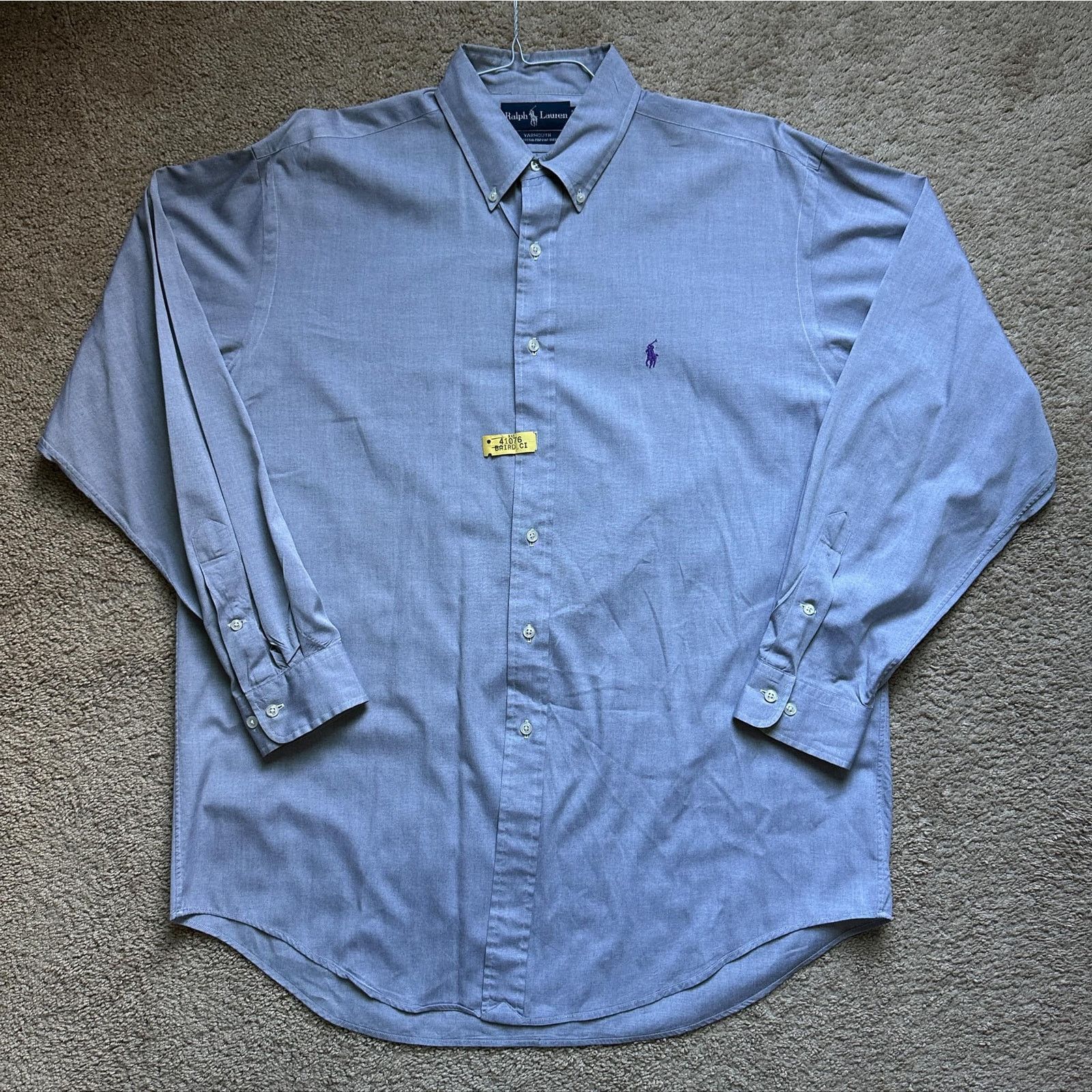 Ralph lauren yarmouth pinpoint oxford best sale