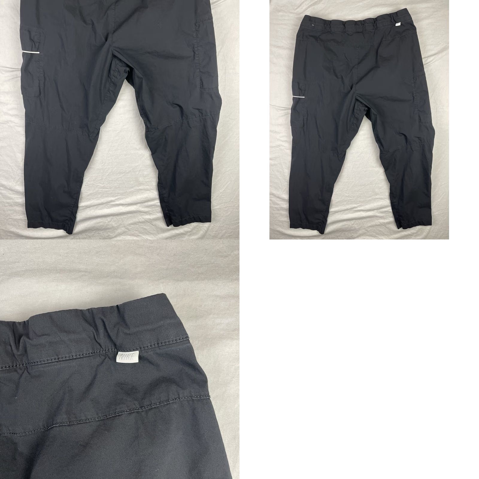 Nike Nike Pants Mens Large 38 Sportswear Black Essentials Woven Utility Cargo Pants Size US 38 / EU 54 - 9 Thumbnail