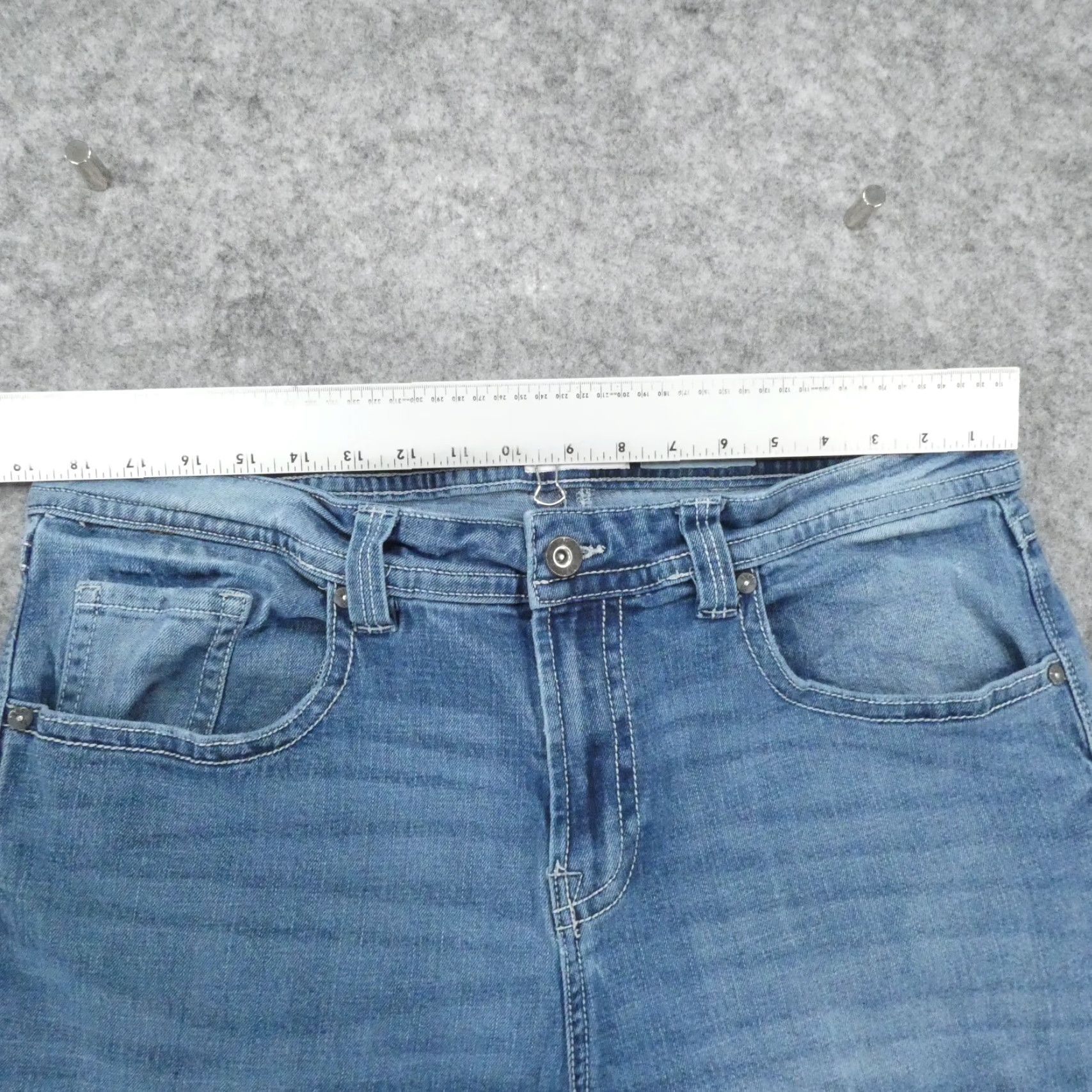 Vintage **Axel Mens 38 Medium Bootcut Blue Jeans** User: Axel Mens 38 Medium Bootcut Blue Jeans Size US 38 / EU 54 - 7 Thumbnail