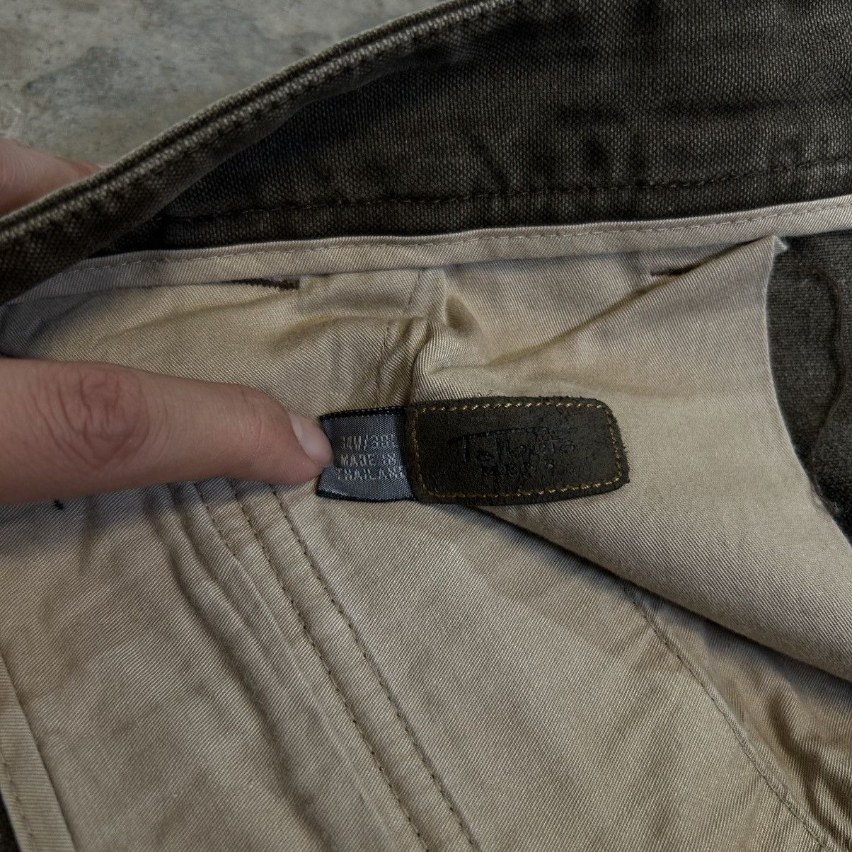 Vintage Talbots Mens Brown Faded Regular Cargo Pants Size US 34 / EU 50 - 4 Thumbnail