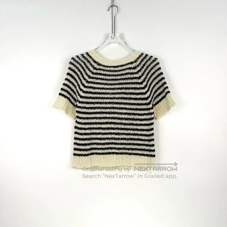 Dior Dior 25 new striped classic logo mulberry silk short-sleev Size XXS / US 00 / IT 34 - 4 Thumbnail