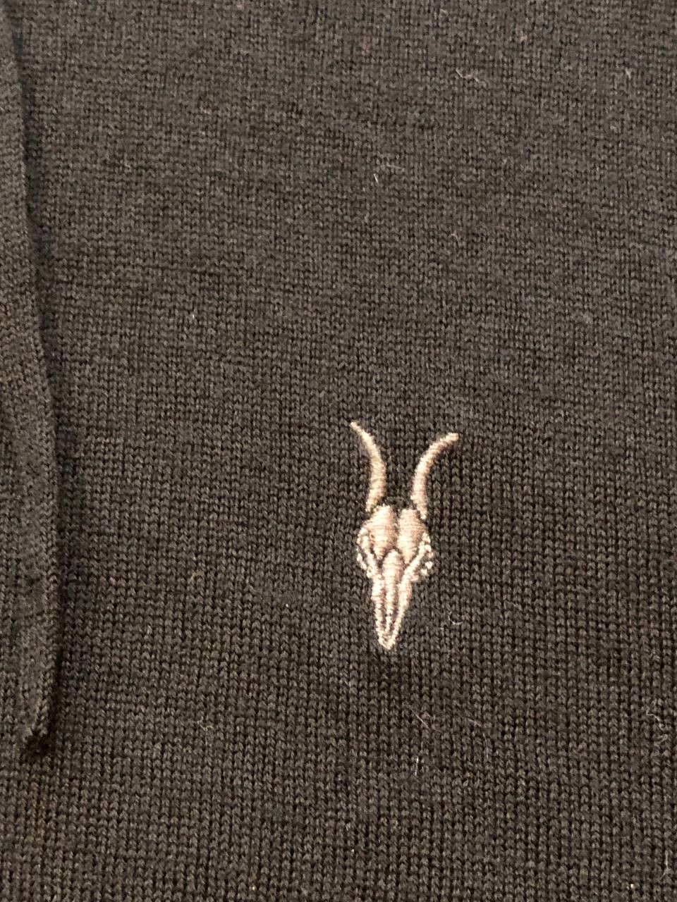 Allsaints Sweatshirt streetwear Allsaints hoodie zip vintage black Size US L / EU 52-54 / 3 - 7 Thumbnail