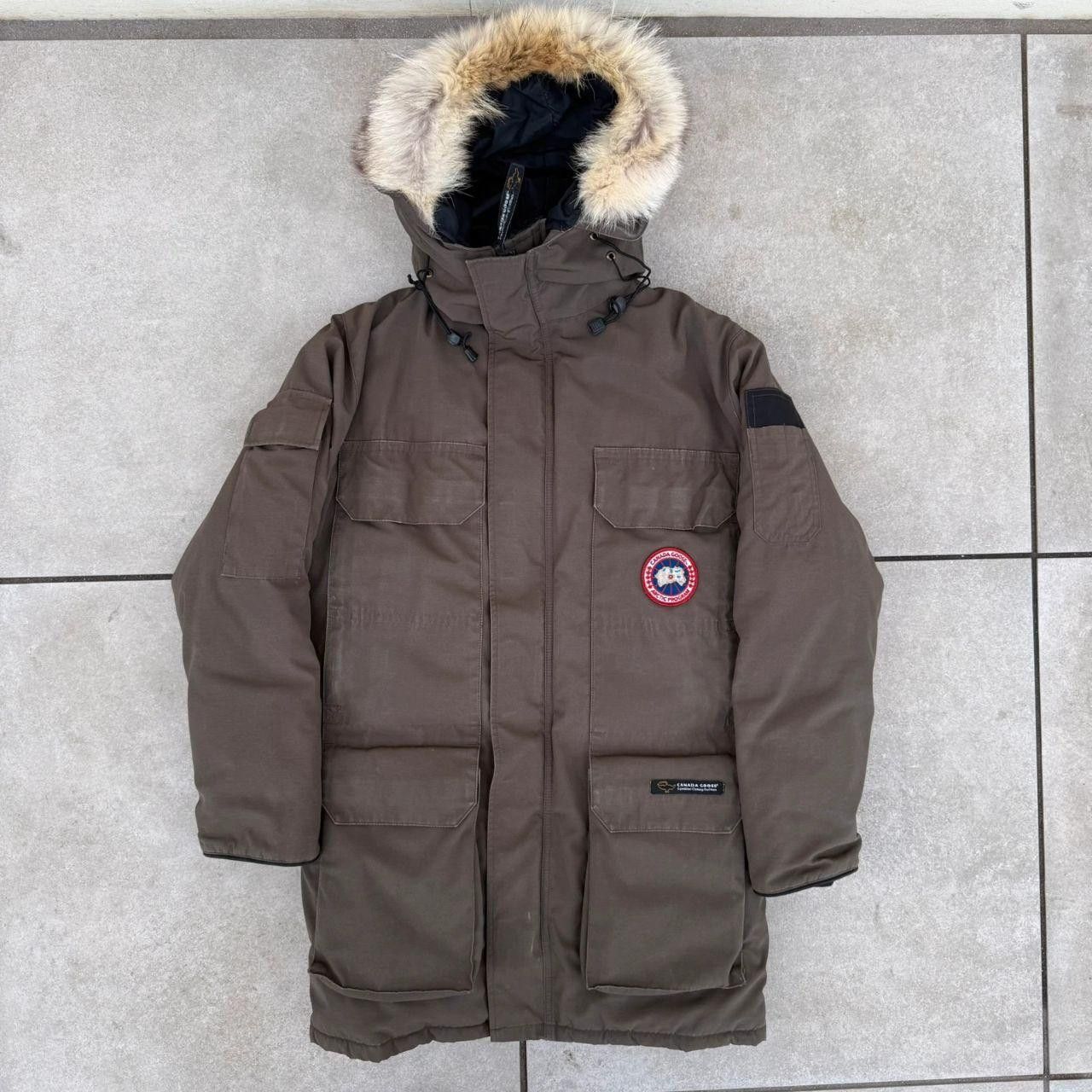 Canada Goose Canada Goose Expedition Parka Jacket Khaki Winter Warmed Size US S / EU 44-46 / 1 - 1 Thumbnail