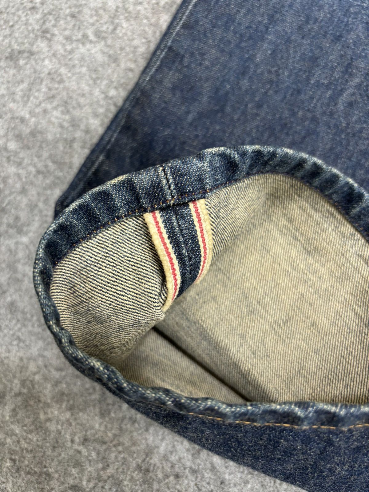 Japanese Brand 💥90s Wide Style💥Vintage Edwin 505 Selvedge Wide Denim F576 Size US 27 - 9 Thumbnail