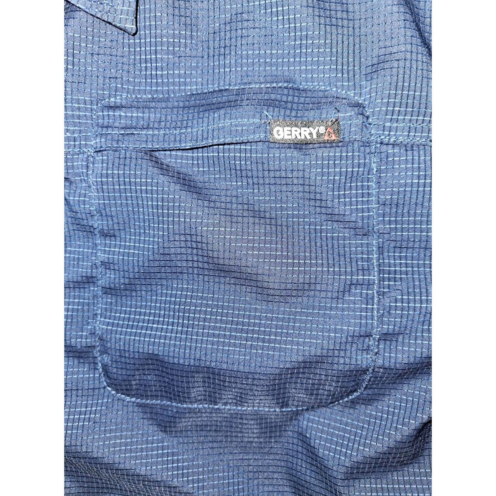 Vintage Gerry Shirt Mens M Blue Long Sleeve Button-Up Ripstop Outdoor Hiking Size US M / EU 48-50 / 2 - 3 Thumbnail