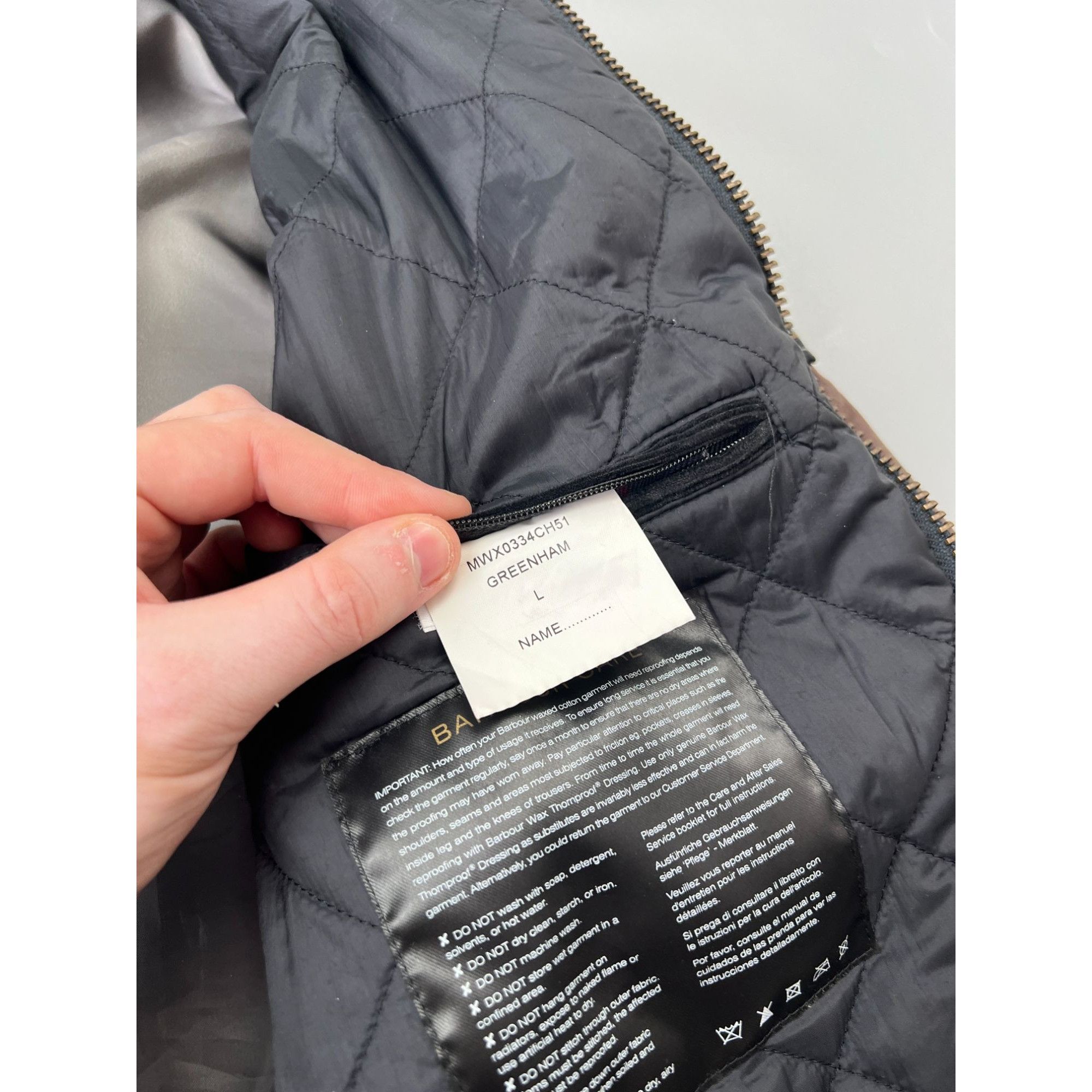 Barbour Men’s Barbour International Greenham Steve McQueen Motorcycl Size US L / EU 52-54 / 3 - 11 Thumbnail