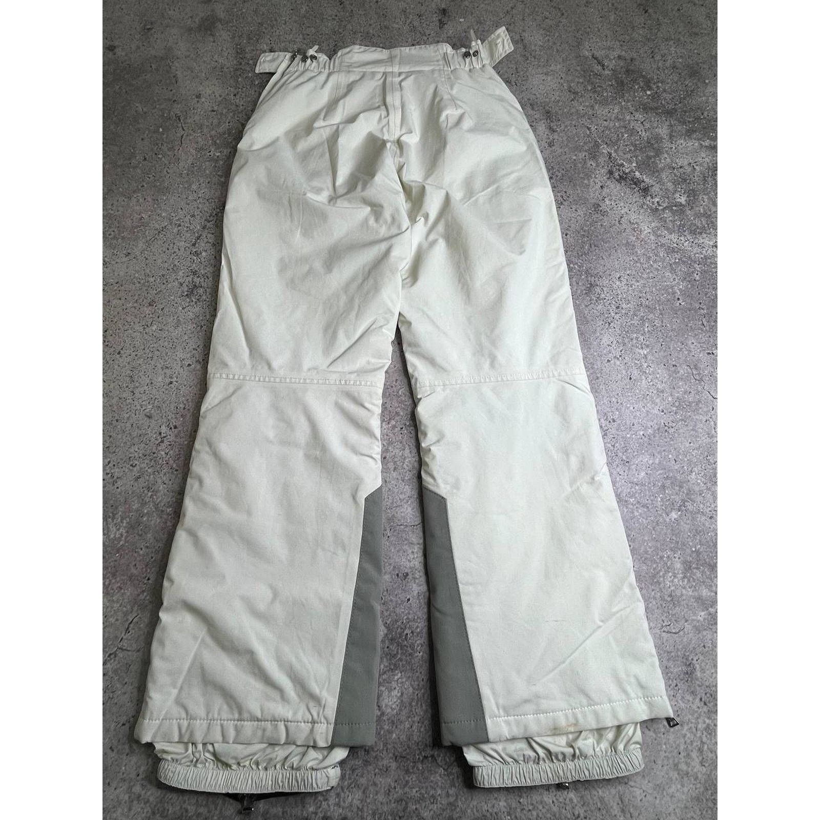 Prada Gore-Tex Technical Ski Snow Pants Cream White Size 40