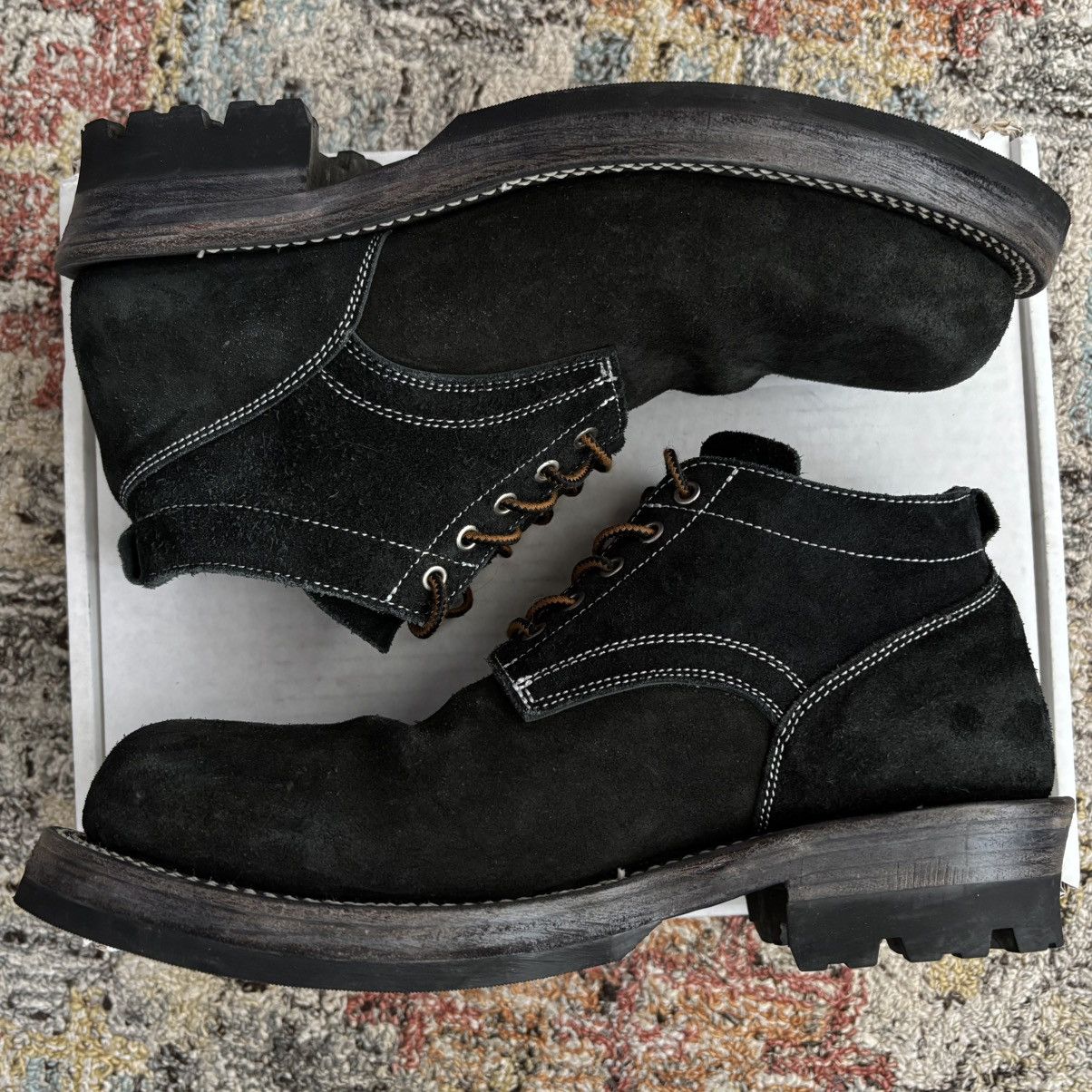 Guidi Double Stitched Welt Working Derby Box Calf Suede boots Size US 10 / EU 43 - 6 Thumbnail