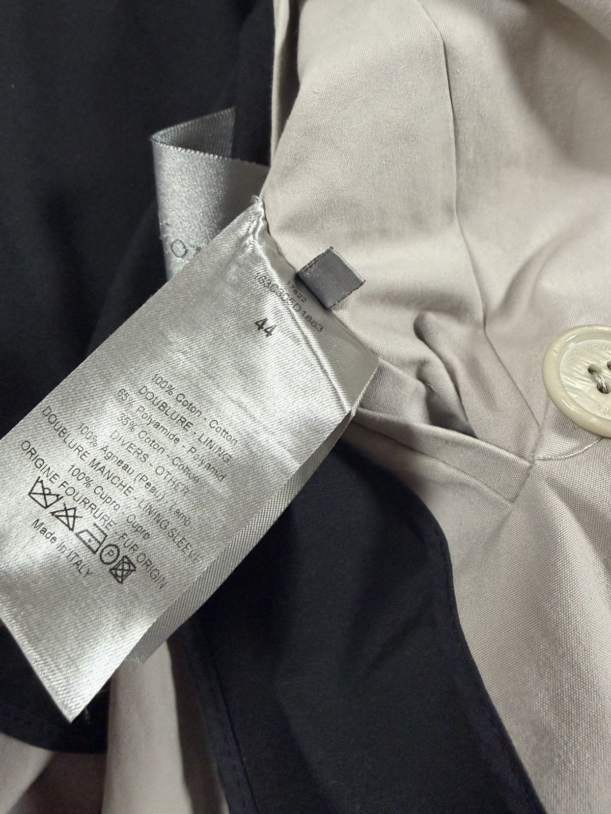 Dior FW11 Dior Homme KVA Beige Doublure Belted Trench Coat Size US M / EU 48-50 / 2 - 9 Thumbnail