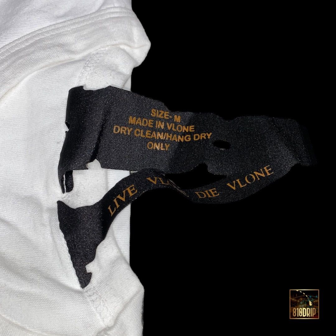 Vlone Vlone Pink Friends Tee White (M) Size US M / EU 48-50 / 2 - 4 Thumbnail