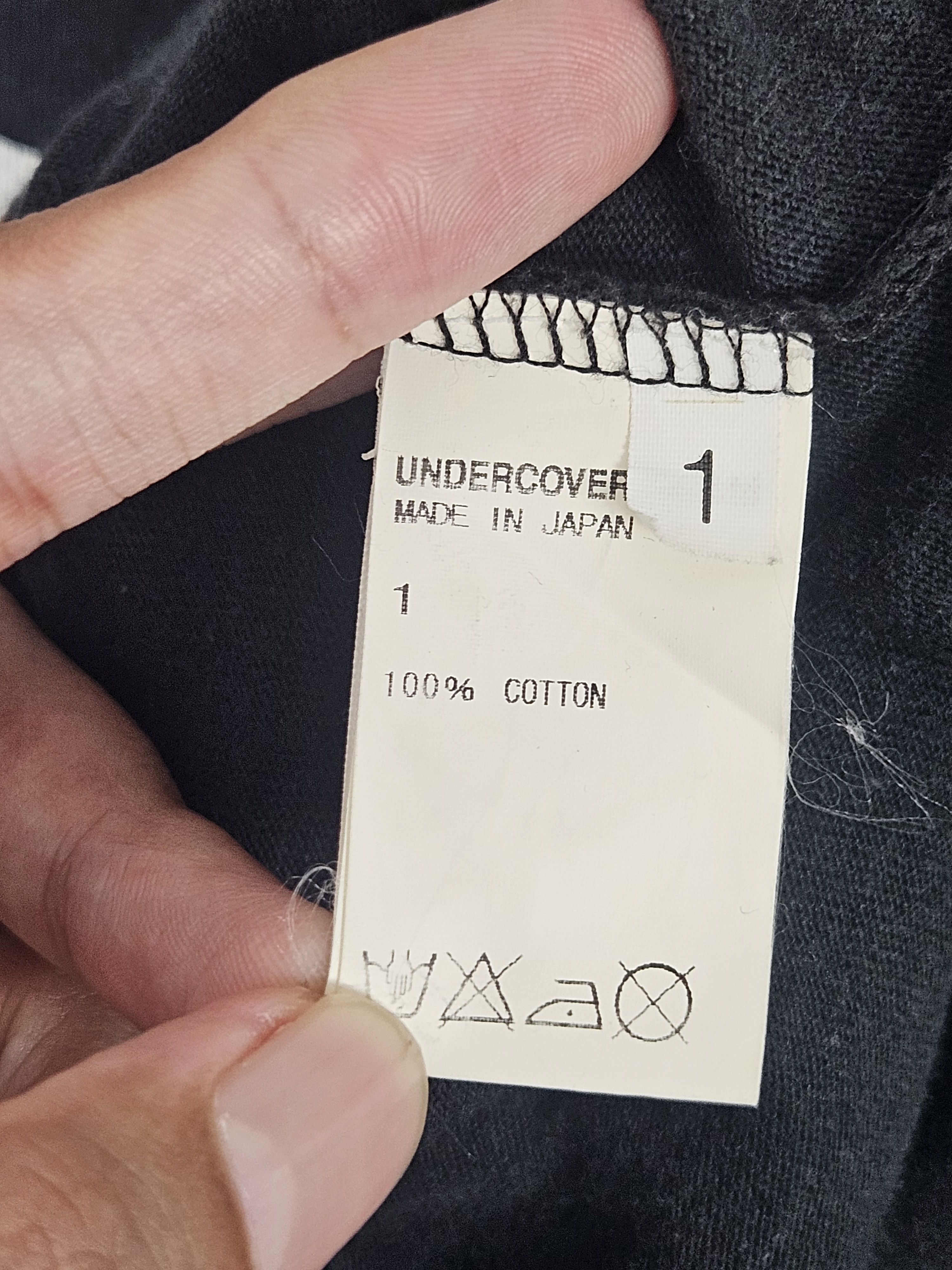 Undercover Undercover Claw Hand Logo Tee shirt Size US S / EU 44-46 / 1 - 5 Thumbnail