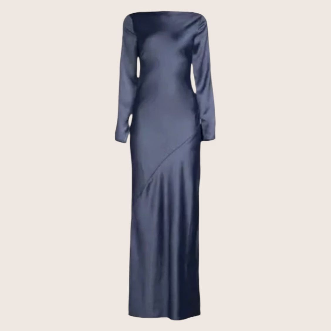 cassie's blue dress Vintage Line & Dot Cassie Maxi Small Women's Satin Tie Long Sleeve Party tie back Short puff Jan8import Pale Blue Shiny Glitter Color:Aquamarine