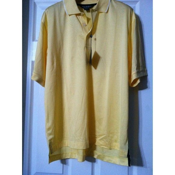 Brooks Brothers BROOKS BROTHERS MENS NEW 100%COTTON GOLF POLO SHIRT SIZE: L Size US L / EU 52-54 / 3 - 2 Thumbnail
