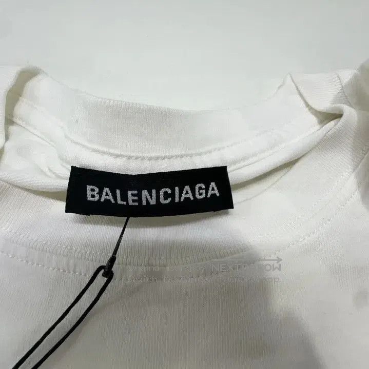 Balenciaga Balenciaga Logo Print Short Sleeve T. Size US S / EU 44-46 / 1 - 5 Thumbnail