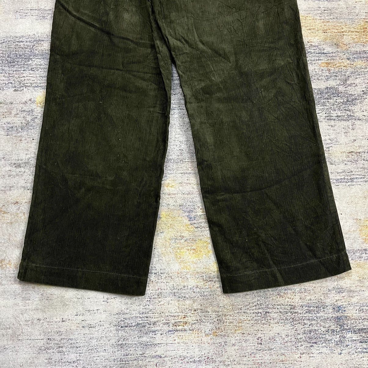 Japanese Brand Season Reason pleated Corduroy wide leg pants Size US 30 / EU 46 - 9 Thumbnail