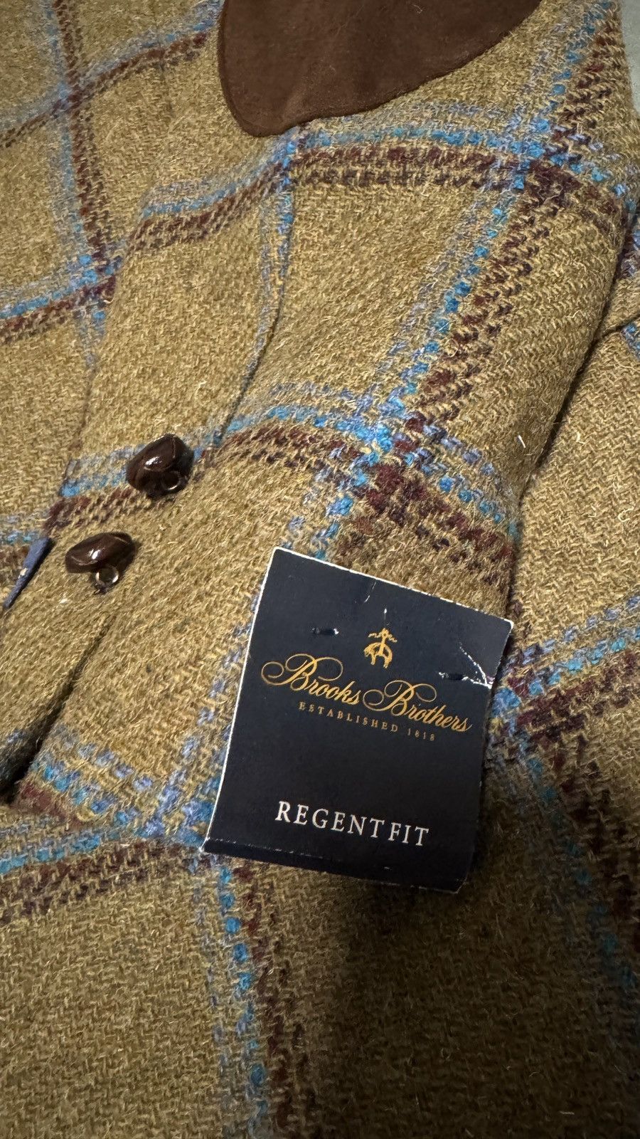 Brooks Brothers Brooks Brothers Checks Wool men blazer Regent regular fit 38 Size 38R - 5 Thumbnail