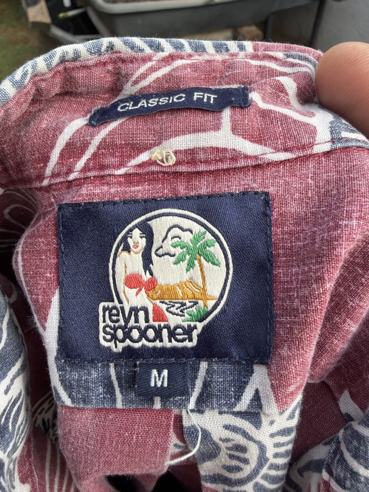 Reyn Spooner PreOwned Reyn Spooner Classic Fit Hawaiian Print Men's M Size US M / EU 48-50 / 2 - 4 Thumbnail