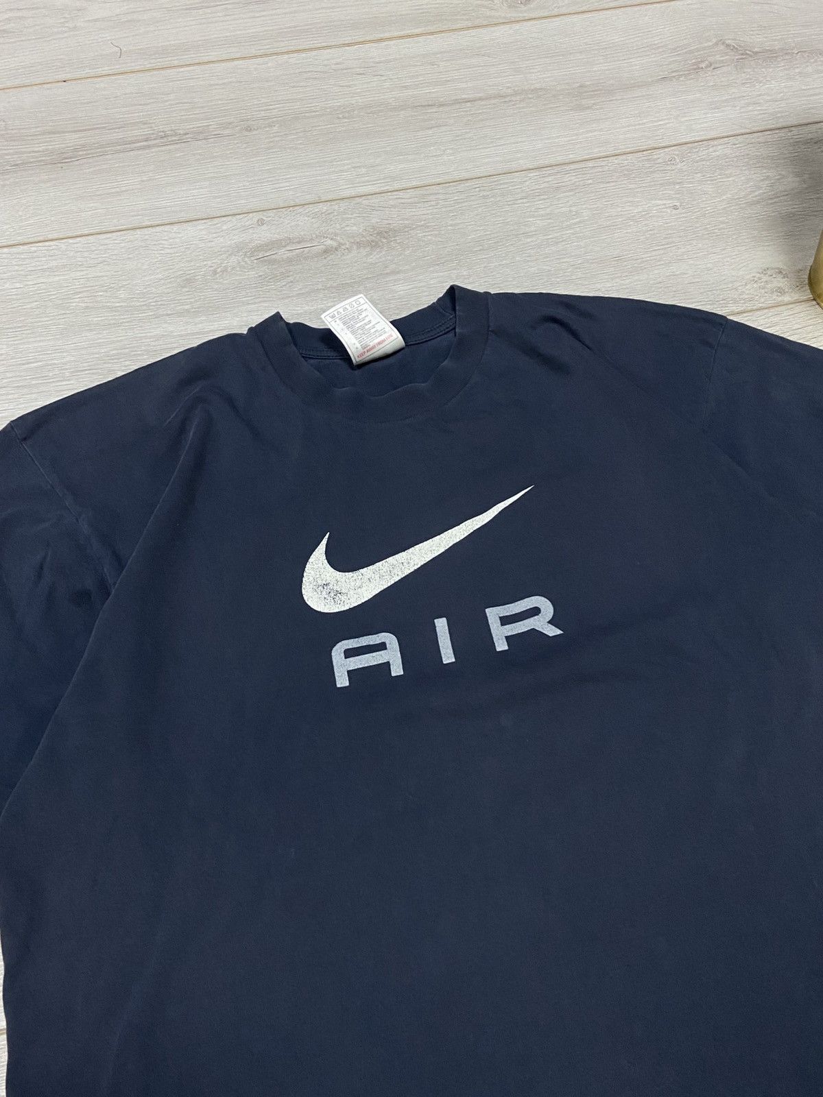 Nike Nike air 1990 vintage big swoosh logo t-shirt Size US XL / EU 56 / 4 - 3 Thumbnail