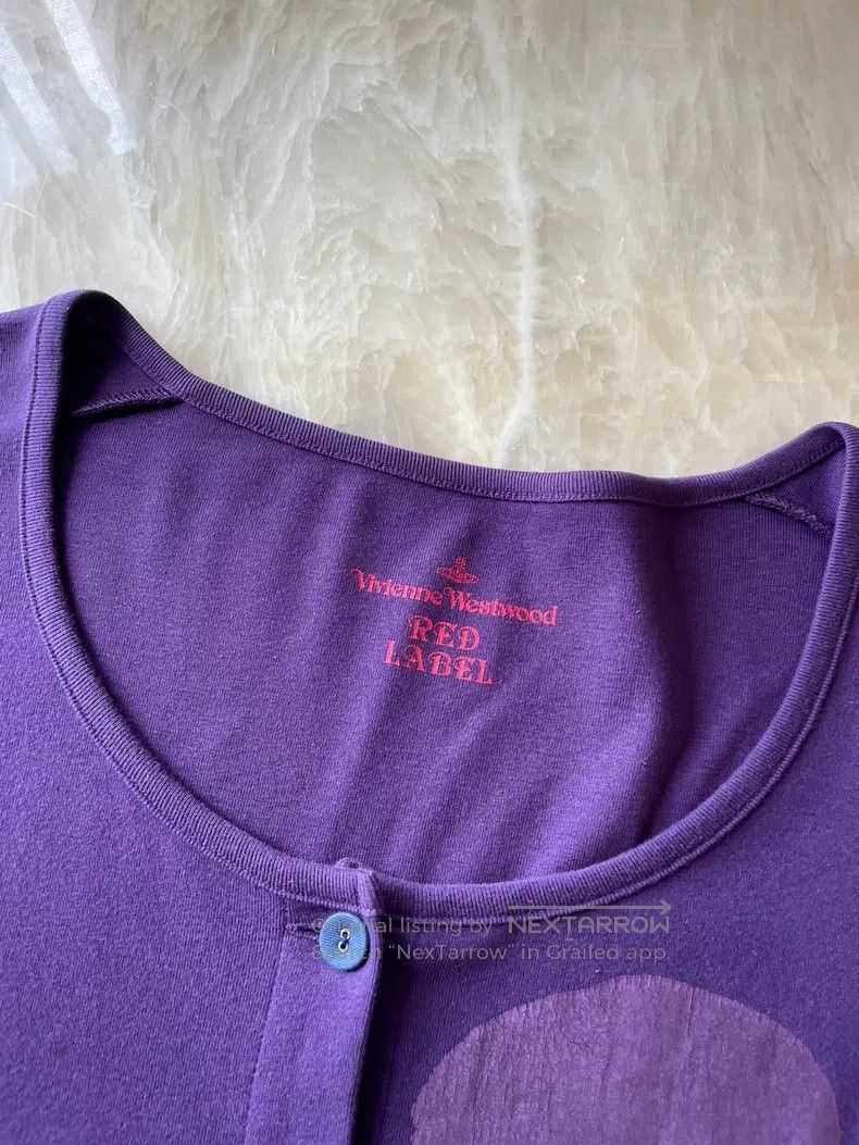 Vivienne Westwood Vivienne Westwood Purple Top Size L / US 10 / IT 46 - 3 Thumbnail