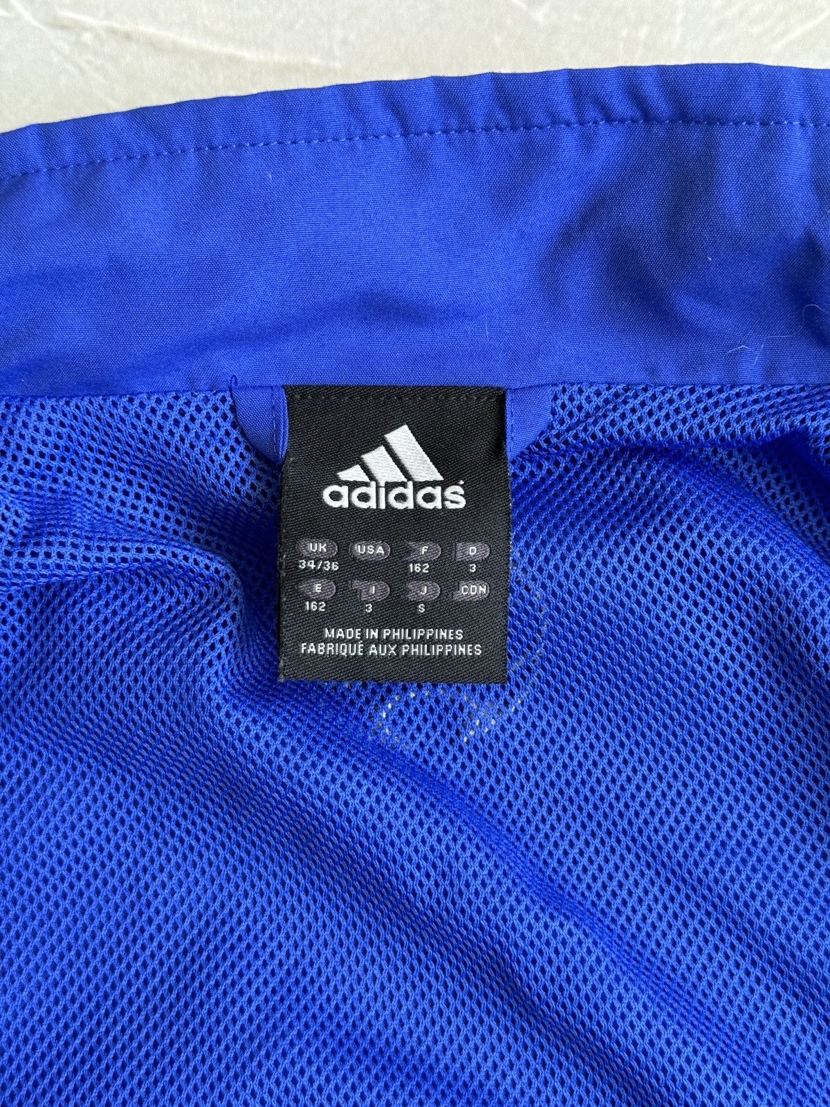 Adidas Vintage 2000s Adidas Zip Track Jacket Drill Soccer Style Size US S / EU 44-46 / 1 - 10 Thumbnail