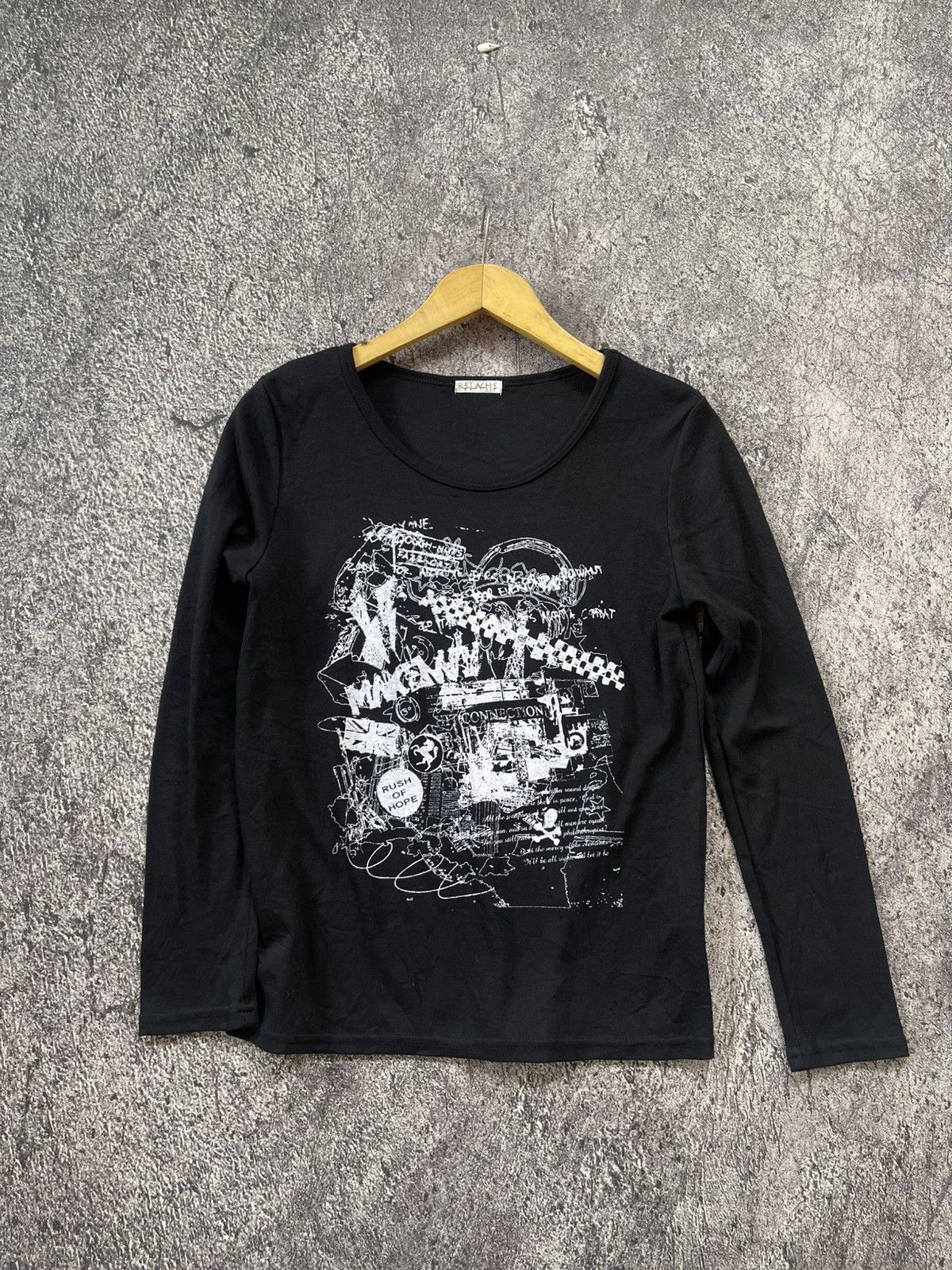 Japanese Brand Y2k Relache ifsixwasnine long sleeve Size US M / EU 48-50 / 2 - 1 Thumbnail
