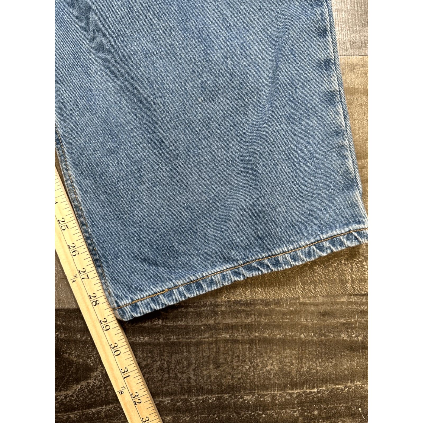 Levi's Levi’s 550 Jeans Men 50x29 Relaxed Taper Blue Medium Wash Denim NWT Size US 34 / EU 50 - 7 Thumbnail