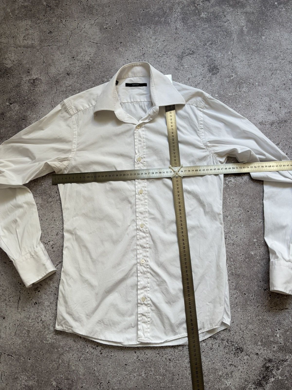 Gucci Gucci Classic White Shirt Size US S / EU 44-46 / 1 - 9 Thumbnail