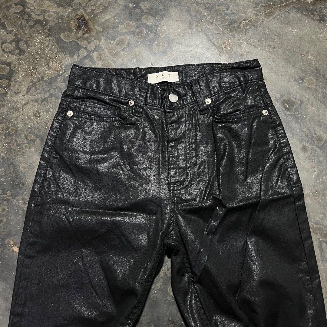 Beauty Beast Japanese wax denim jeans punk style Size US 29 - 3 Thumbnail