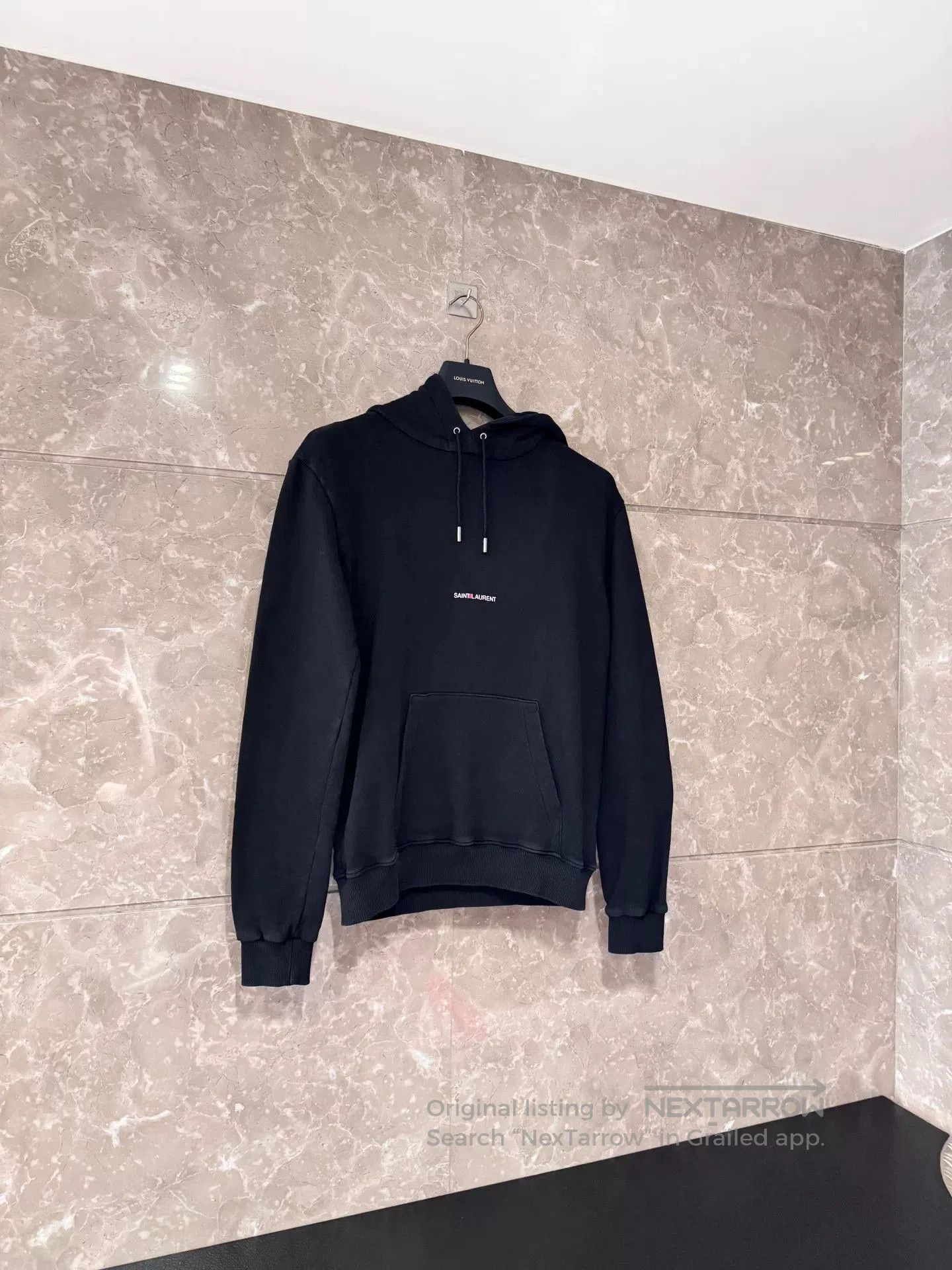 Saint Laurent Paris Saint Laurent SLP Logo Basic Sweatshirt. Size US S / EU 44-46 / 1 - 1 Thumbnail