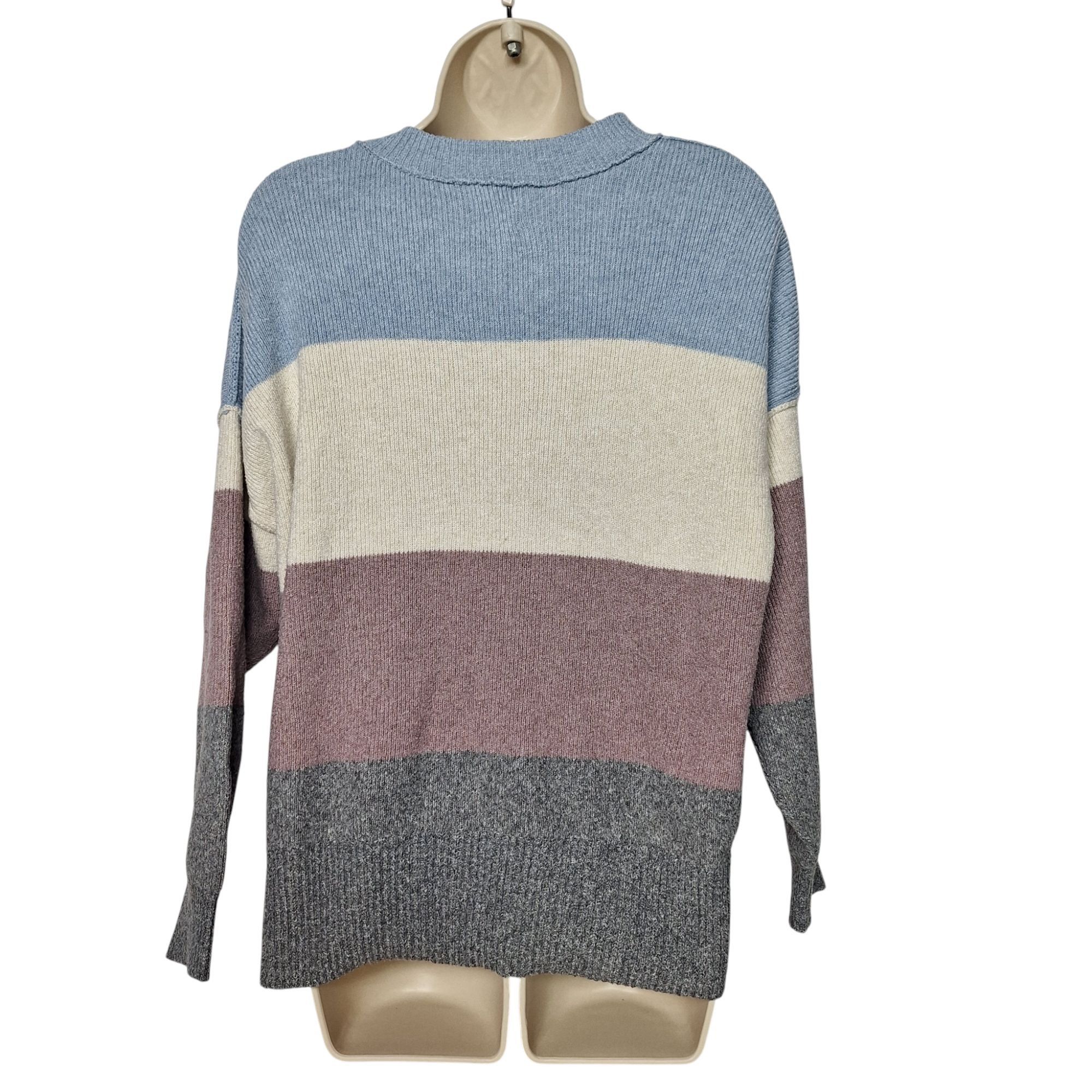 Other Hippie Rose Cream Cable Knit Sweater XS Batwing Oversized Co Size XS / US 0-2 / IT 36-38 - 3 Thumbnail
