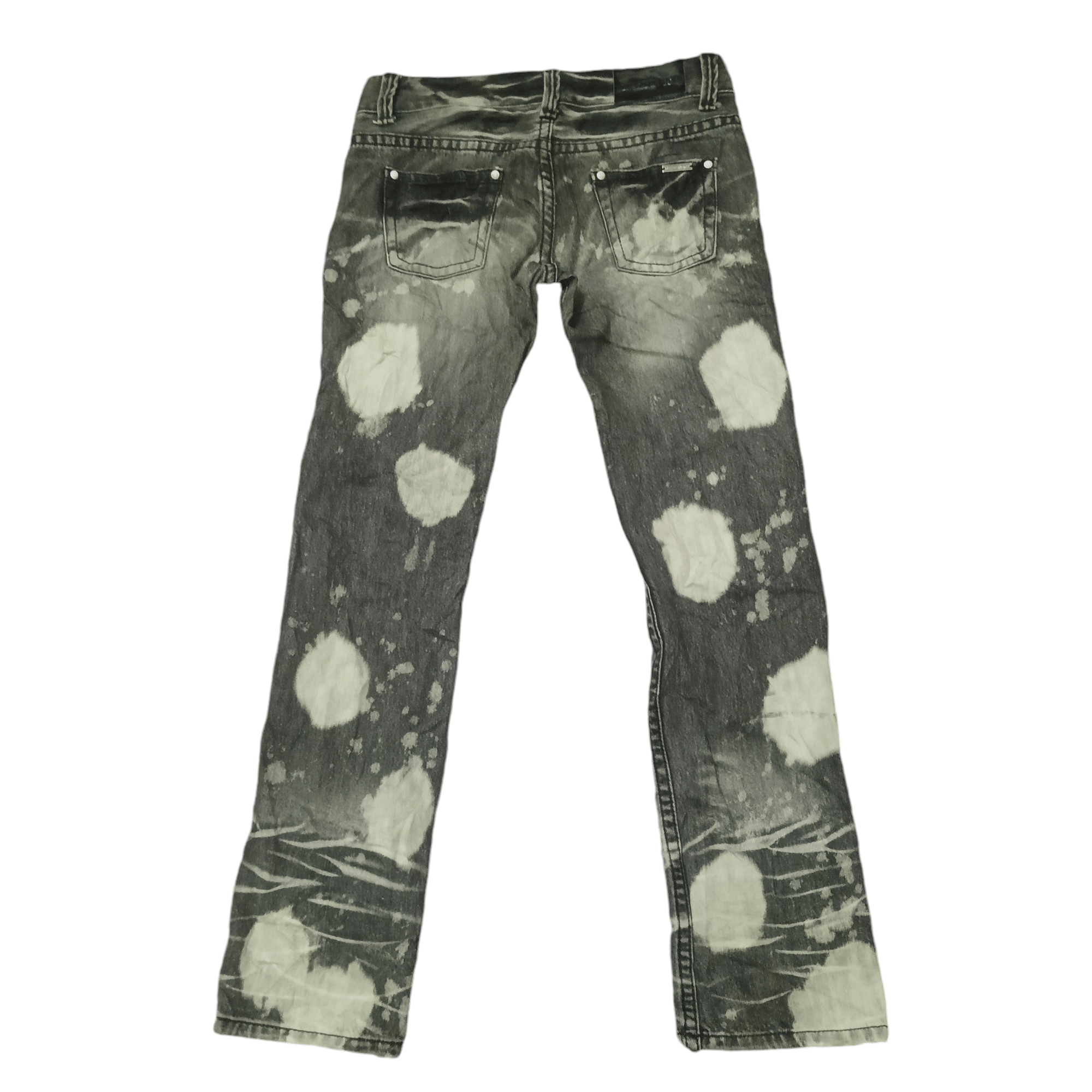 Lip Service Sick 90s Lip Service Polkadot Flared design distressed jeans Size US 32 / EU 48 - 11 Thumbnail