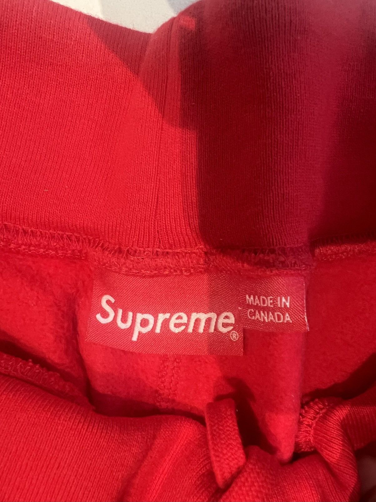 Supreme Supreme Logo Red Sweatpants Size Small Size US 28 / EU 44 - 2 Thumbnail