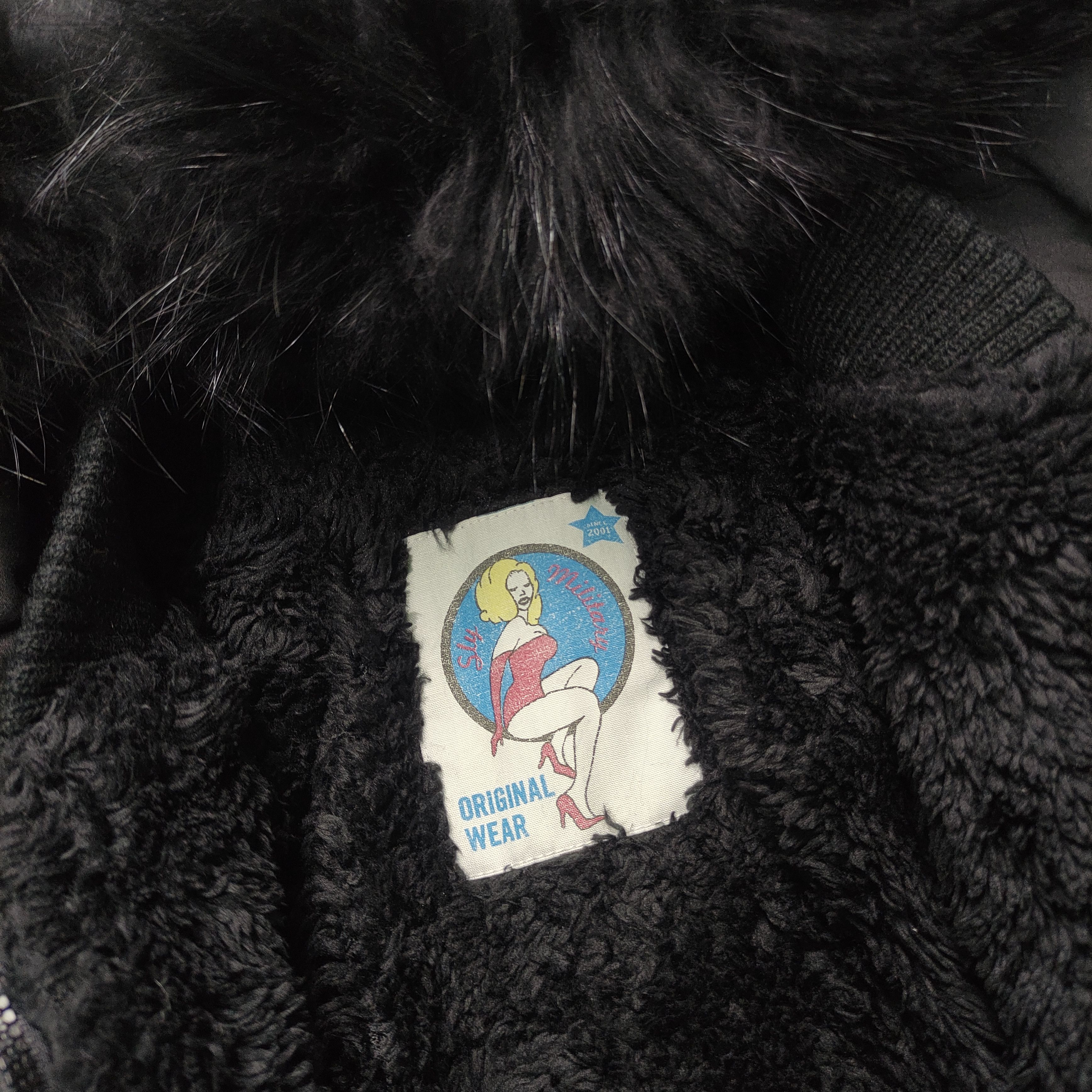 If Six Was Nine SLY Bondage Fur Raccoon Jacket 2000s L.G.B Size US M / EU 48-50 / 2 - 12 Thumbnail
